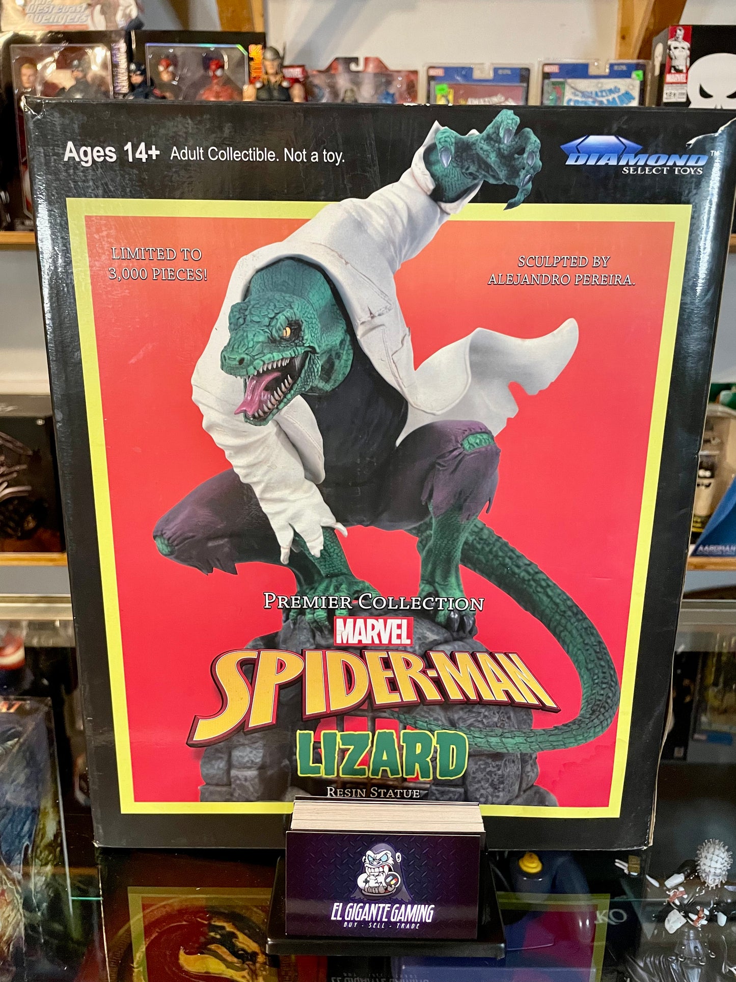 Marvel Premier Collection The Lizard 12-Inch Statue