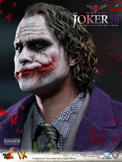 HOT TOYS DX11 JOKER 2.0 The Dark Knight 1/6 Figure Sideshow Exclusive