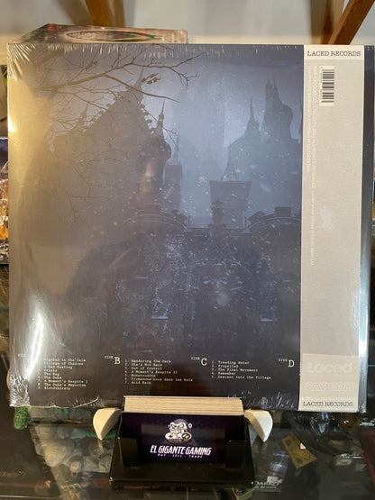 Resident Evil 8 Village VIII Soundtrack 2LP Vinyl Black Smoke Ochre Color OST