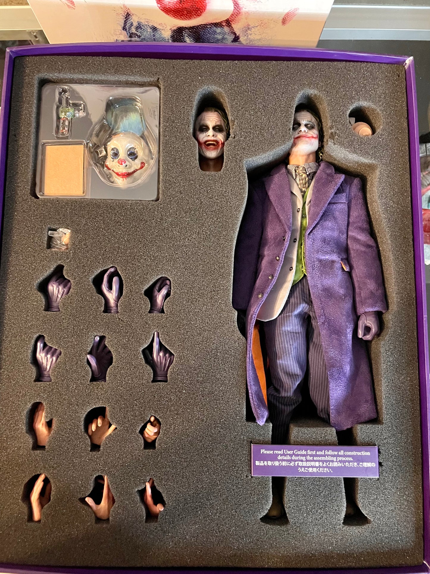 HOT TOYS DX11 JOKER 2.0 The Dark Knight 1/6 Figure Sideshow Exclusive