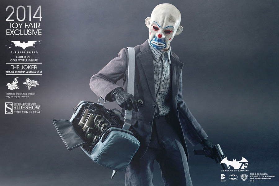 Hot Toys MMS249 The Dark Knight The Joker 1/6 Figure Bank Robber