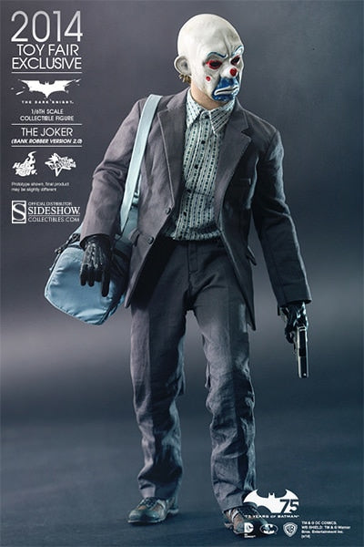 Hot Toys MMS249 The Dark Knight The Joker 1/6 Figure Bank Robber