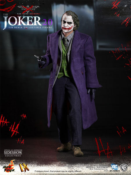 HOT TOYS DX11 JOKER 2.0 The Dark Knight 1/6 Figure Sideshow Exclusive