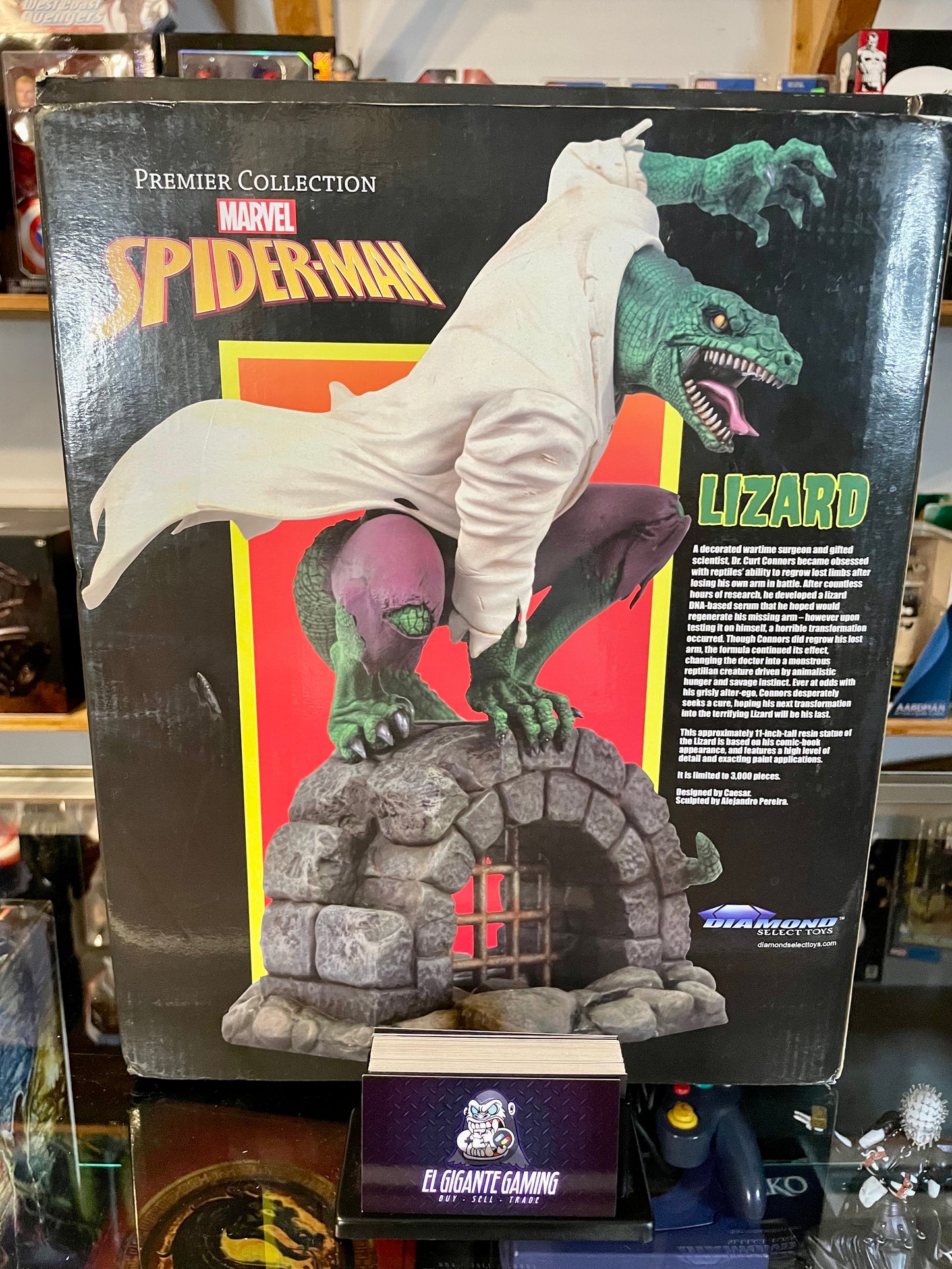 Marvel Premier Collection The Lizard 12-Inch Statue