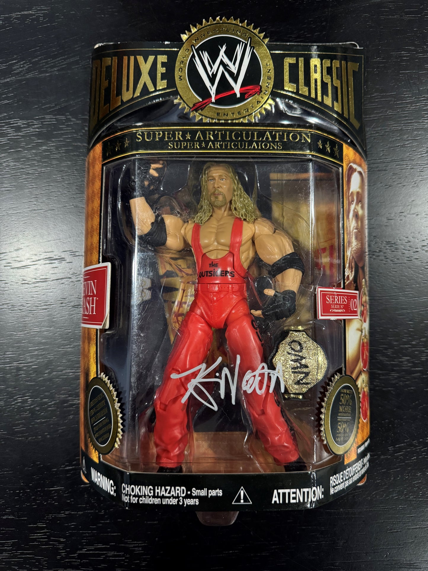 Signed WWE Deluxe Classics Kevin Nash Figure