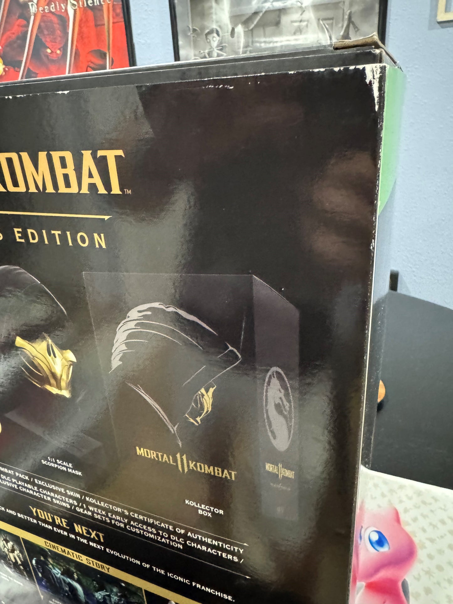 Mortal Kombat 11 Kollectors Edition Xbox One Collectors Edition 11 Mask Scorpion