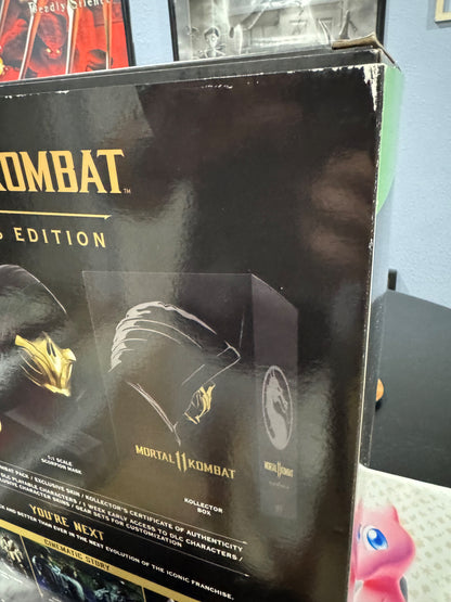 Mortal Kombat 11 Kollectors Edition Xbox One Collectors Edition 11 Mask Scorpion